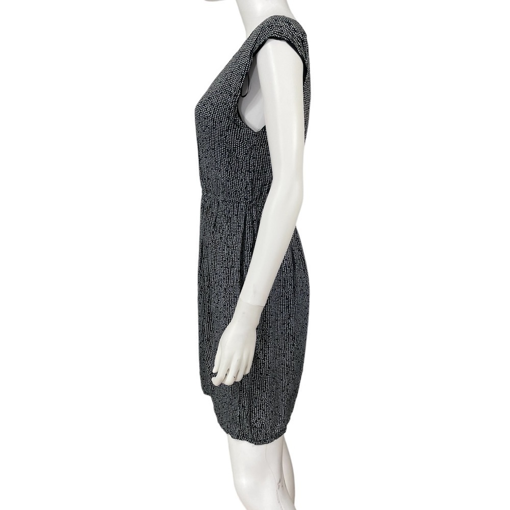 ZARA BASIC Sleeveless White Tiny Dots Dress Size S - Picture 3 of 8